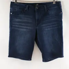 1822 Denim Dark Blue Jean Shorts Size 12