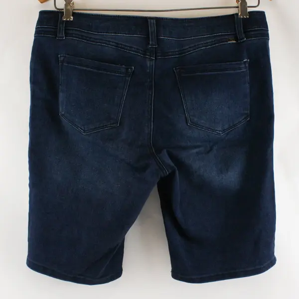 1822 Denim Dark Blue Jean Shorts Size 12