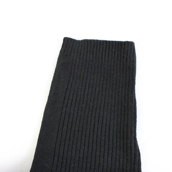 Heirloom Collectibles Black Ribbed Zip-Up Hoodie Women's Medium
