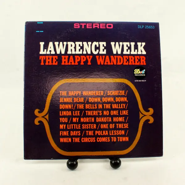 Lawrence Welk The Happy Wanderer 12" Vinyl LP Dot Records DLP 25653