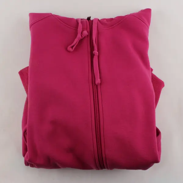 Under Armour Cold Gear Pink Semi-Fitted Zip Up Hoodie Women's L