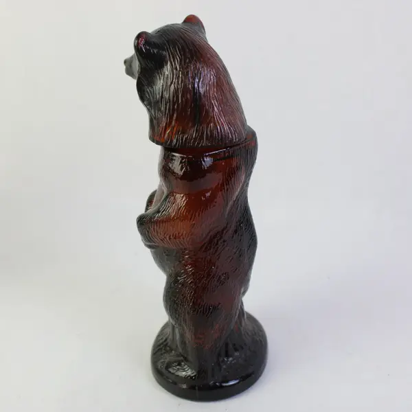 Vtg Avon Kodiak Bear Decanter Deep Woods After Shave