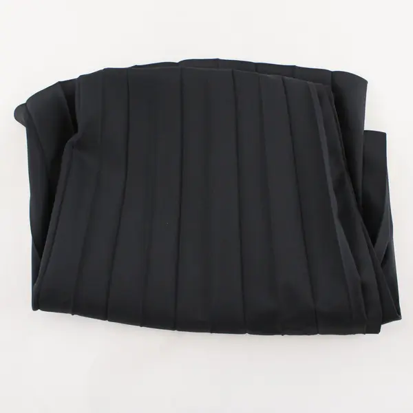 Linda Allard Ellen Tracy Black Pleated Formal Maxi Skirt Size 14