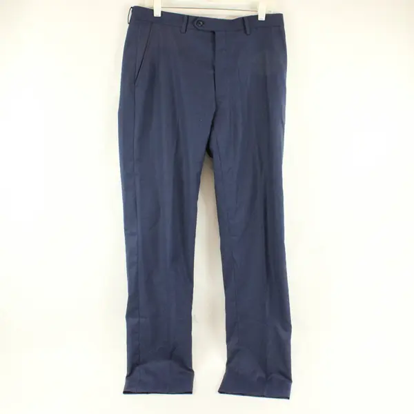 Alfani Slim Fit Navy Blue Dress Pants Men's 34x34