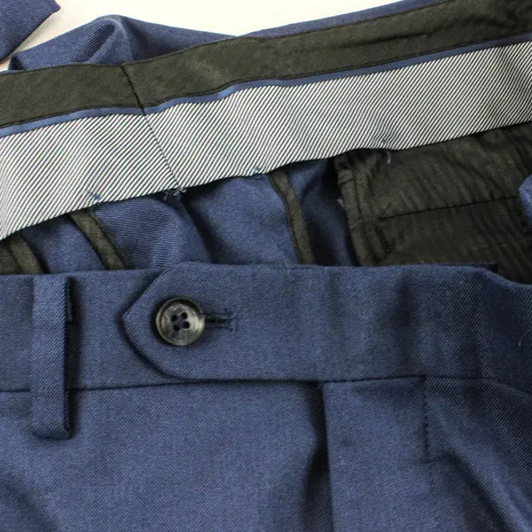 Alfani Slim Fit Navy Blue Dress Pants Men's 34x34