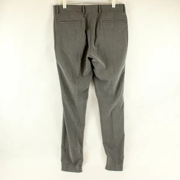 INC International Concepts Gray Straight-Leg Dress Pants 32x32