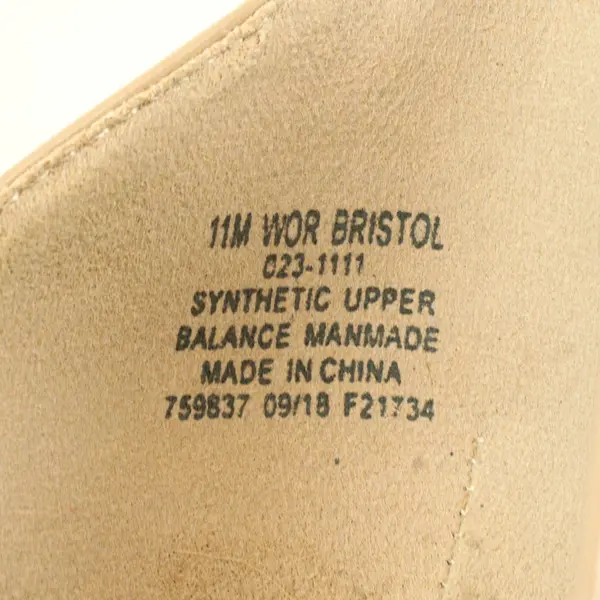 Worthington Beige Faux Leather Open-Toe Heels Women's U.S. Size 11