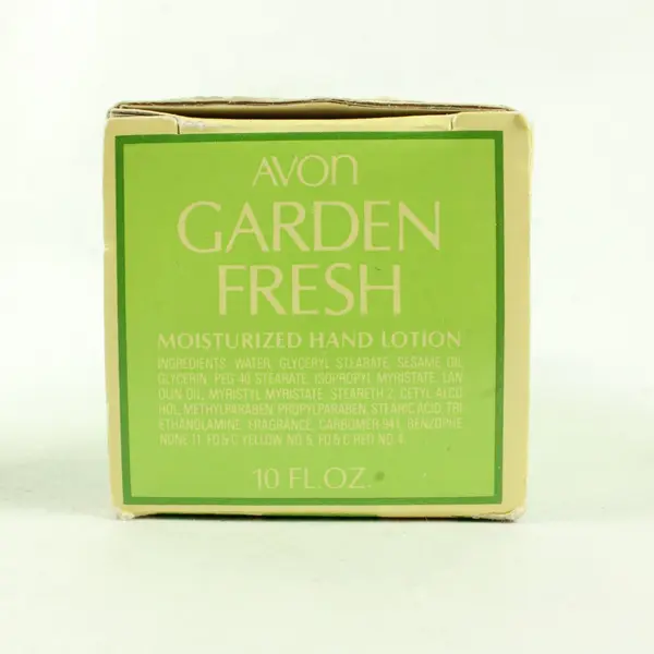 Vintage Avon Garden Fresh Hand Lotion Moisturizer 10oz NIB Asparagus