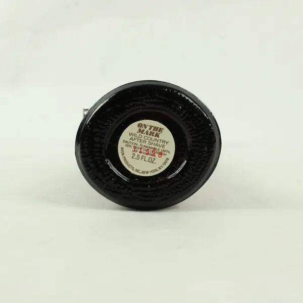 Vintage Avon On the Mark Wild Country After Shave Bottle NIB
