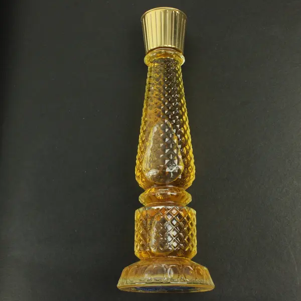 Vintage Avon Crystallite Cologne Unforgettable Candlestick NIB