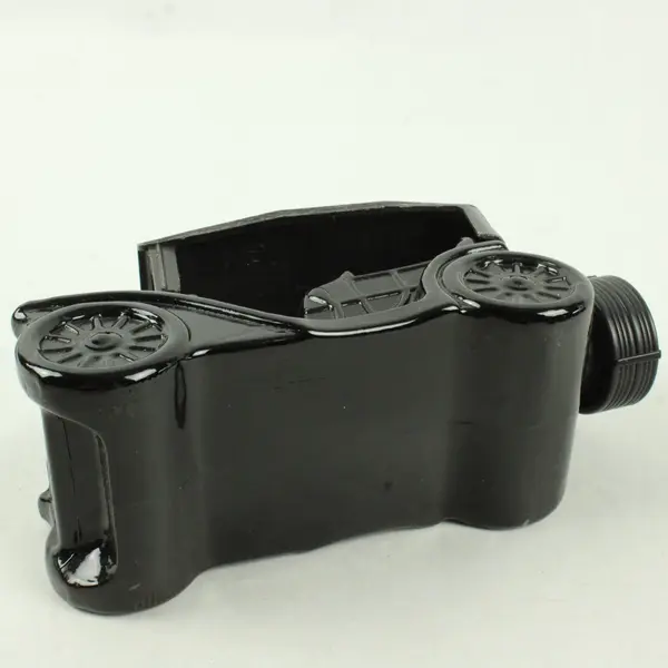 Vintage Avon Touring T Car Decanter Excalibur After Shave 6 oz Black Glass