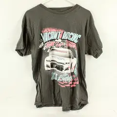 Pretty Vacant Gray Car Racing Graphic T-Shirt Size Large