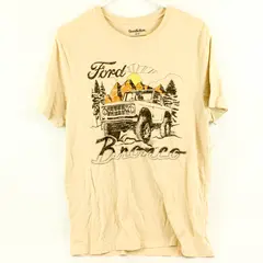 Goodfellow & Co. Beige Ford Bronco Graphic T-shirt Men's Large