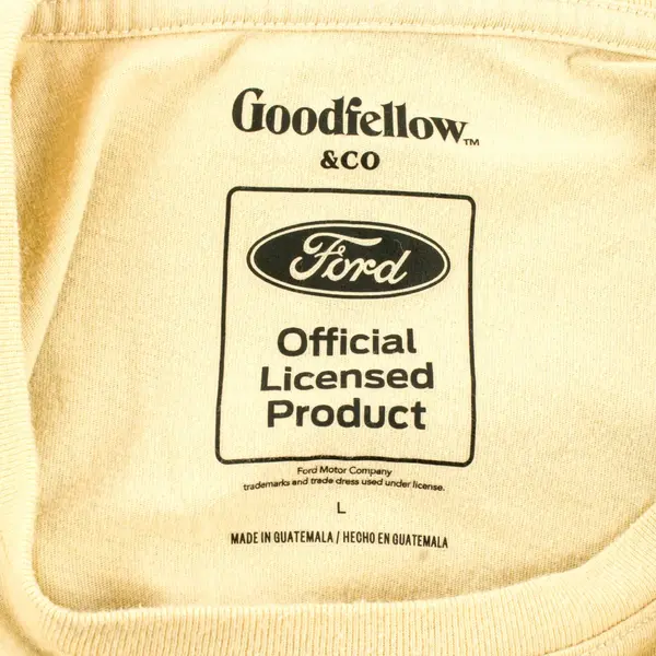 Goodfellow & Co. Beige Ford Bronco Graphic T-shirt Men's Large