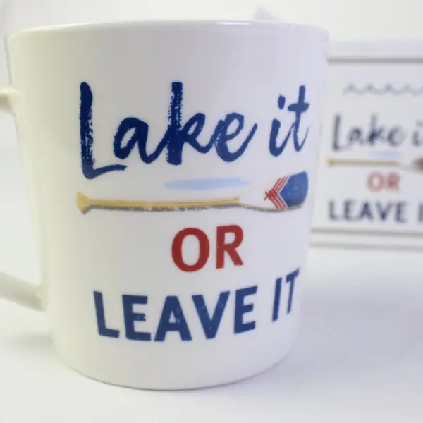Paperproducts Design Lake It or Leave It Mug 13.5 oz 28469