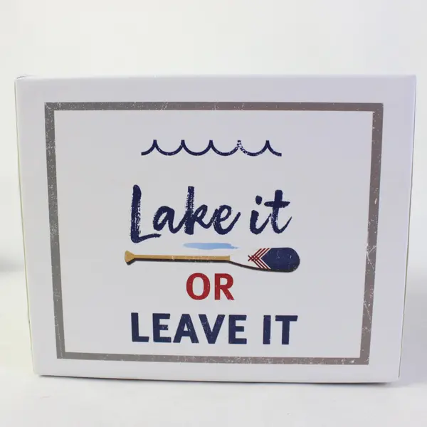 Paperproducts Design Lake It or Leave It Mug 13.5 oz 28469