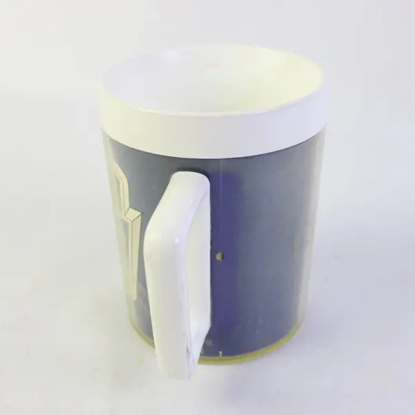 Vintage Ford Motor Company 1950s Crest Logo Insulated Plastic Coffee Mug