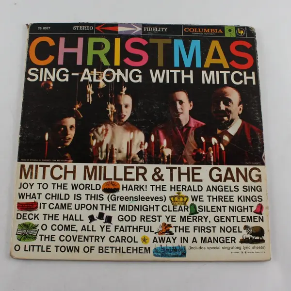 Mitch Miller & The Gang  Christmas Sing Along With Mitch 12" Vinyl Record