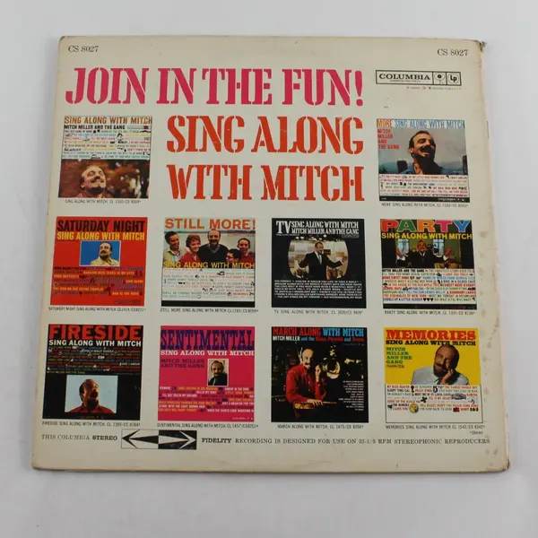 Mitch Miller & The Gang  Christmas Sing Along With Mitch 12" Vinyl Record