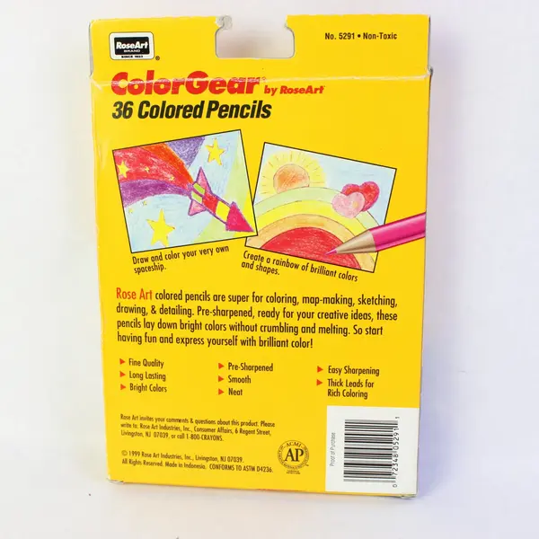 RoseArt ColorGear 36 Colored Pencils Set