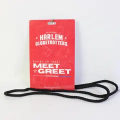Harlem Globetrotters Meet & Greet Lanyard Pass Valid Through 05/31/2023