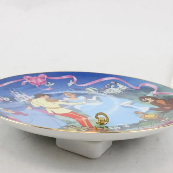 Disney Cinderella's Wish Come True Bradford Exchange Musical Collectible Plate