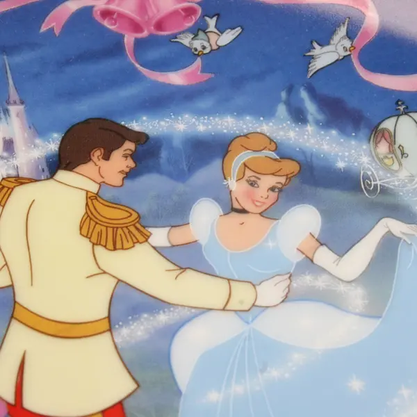 Disney Cinderella's Wish Come True Bradford Exchange Musical Collectible Plate