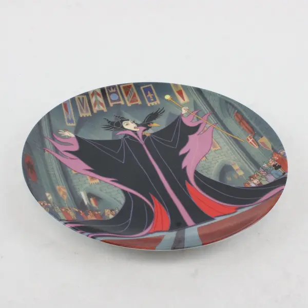 Bradford Exchange Disney Villains Maleficent Plate Bradex 84-B10-32.2