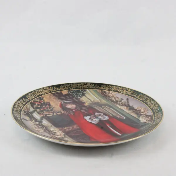 Sandra Kuck Wrapped With Love 1997 Collector Plate Bradex 84-R60-047.3