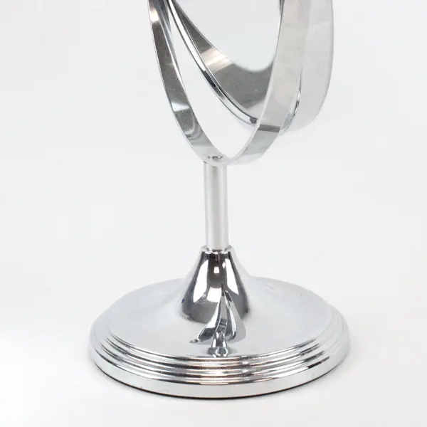 Bino SN 500068 CHR Double-Sided Makeup Mirror Silver Chrome Vanity Tabletop