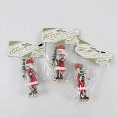 Lot of 3 Roman Innovation The Magic of Christmas Nutcracker Ornaments 4"