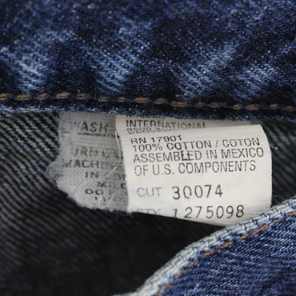 Vintage Rockies Juniors 7 High Rise Straight Leg Dark Wash Jeans