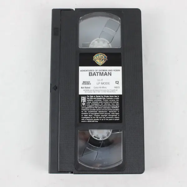 The Adventures of Batman & Robin Batman VHS 1997 Warner Bros Vintage