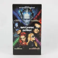 Batman and Robin VHS 1997 Vintage Warner Bros