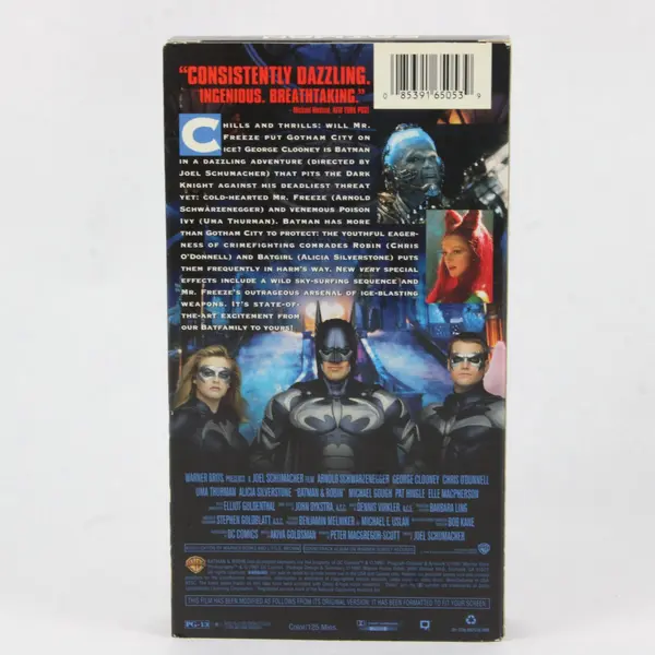 Batman and Robin VHS 1997 Vintage Warner Bros