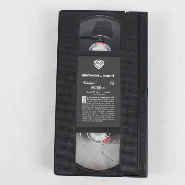 Batman and Robin VHS 1997 Vintage Warner Bros