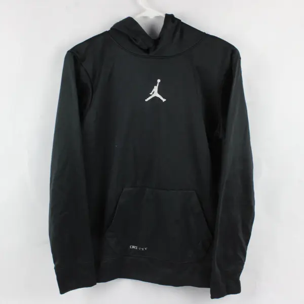 Air Jordan Embroidered Black Activewear Hoodie Boys' XL 13-15 Yrs