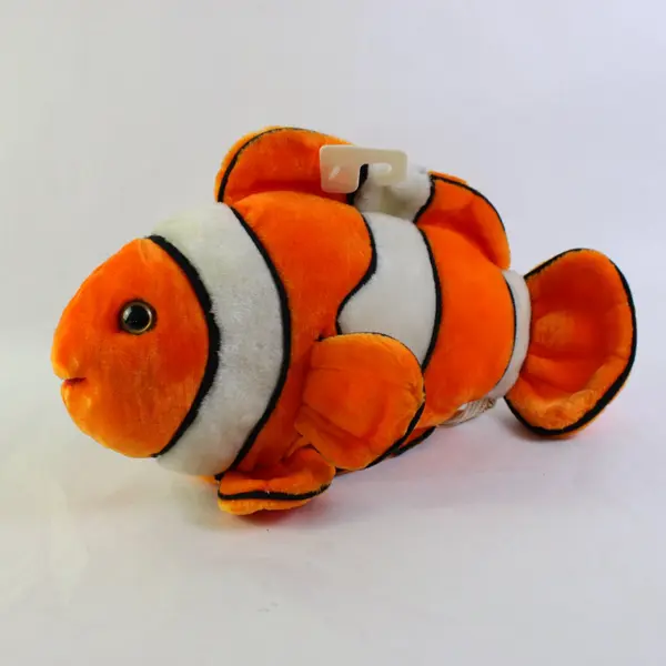 Dan Dee Collectors Choice  Tropical Orange and White Clownfish Plush 15"