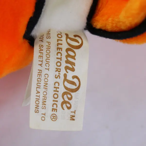 Dan Dee Collectors Choice  Tropical Orange and White Clownfish Plush 15"