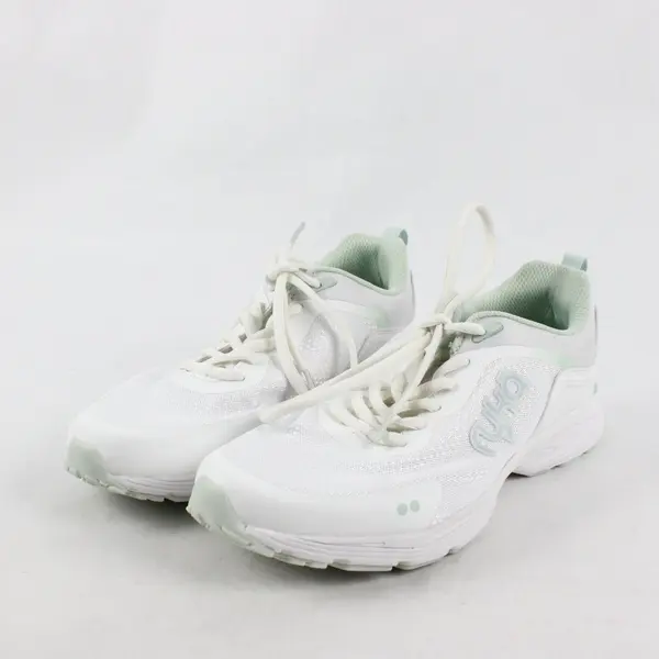 Ryka Sky Walk Rush Seafoam Green White Women's 7.5M Athletic Shoes