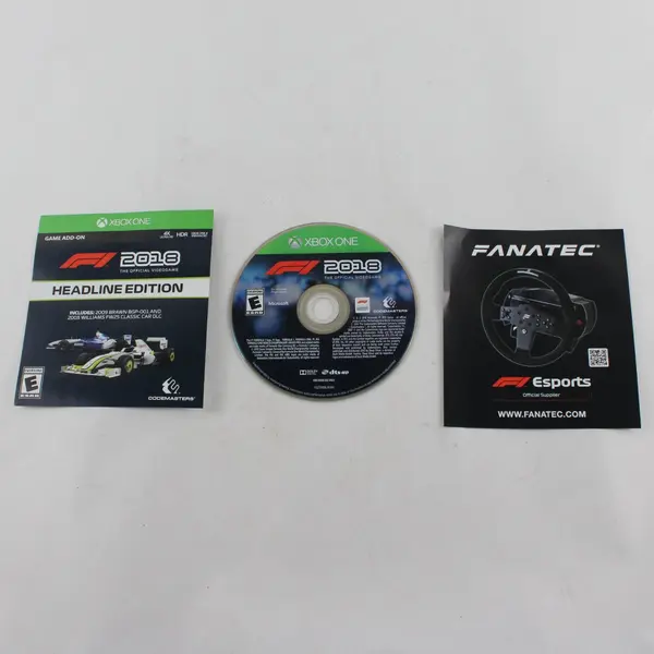 F1 2018 Headline Edition Xbox One Racing Video Game