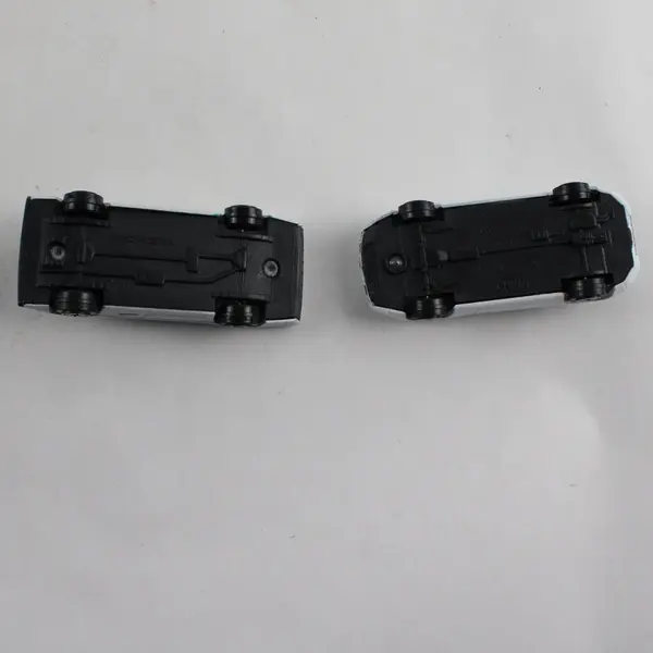 Lot of 2 Vintage 1:64 Die-Cast Ferrari 512 BB & Porsche 928 Toy Cars