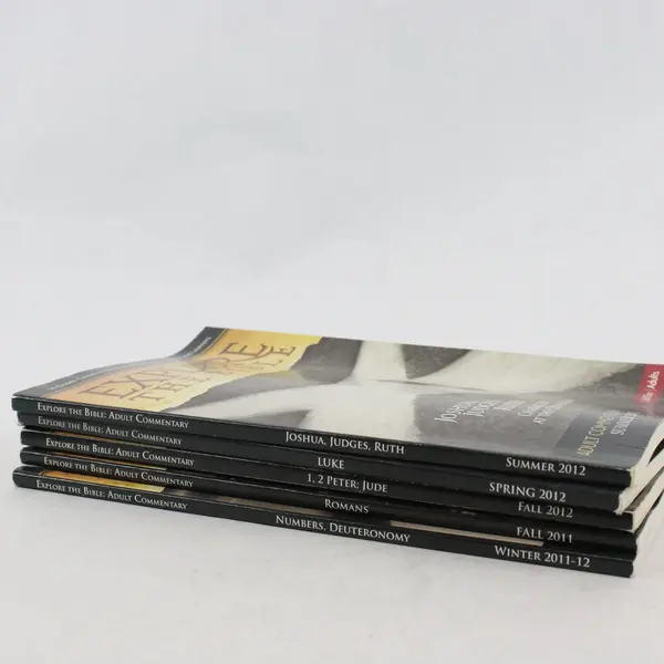 Explore the Bible LifeWay Adult Commentary PB Book Lot of 5 Fall 2011-2012