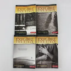 Explore the Bible LifeWay Adult Commentary PB Lot of 4 Spring 2013-Winter 2014
