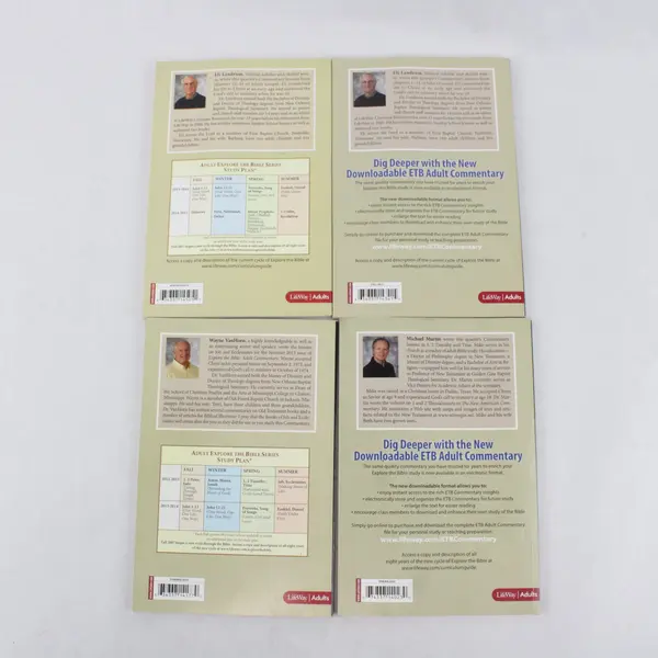 Explore the Bible LifeWay Adult Commentary PB Lot of 4 Spring 2013-Winter 2014