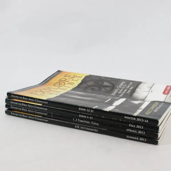 Explore the Bible LifeWay Adult Commentary PB Lot of 4 Spring 2013-Winter 2014