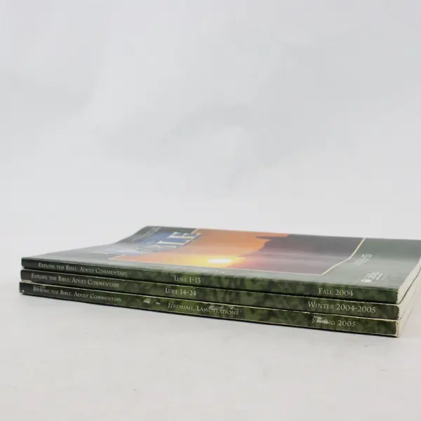Explore the Bible LifeWay Adult Commentary PB Lot of 3 Fall 2004-Spring 2005