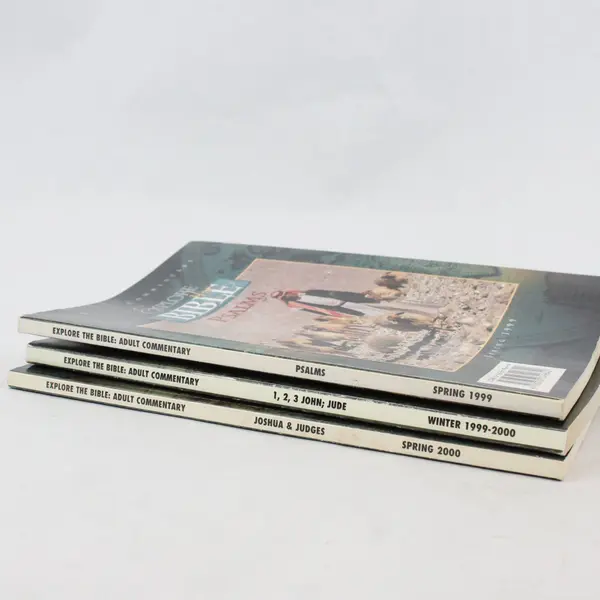 Explore the Bible LifeWay Adult Commentary PB Lot of 3 Spring 1999-Spring 2000
