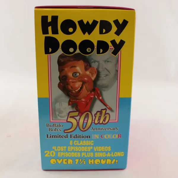 Howdy Doody 50th Anniversary Limited Edition Color Lost Episodes VHS Set 