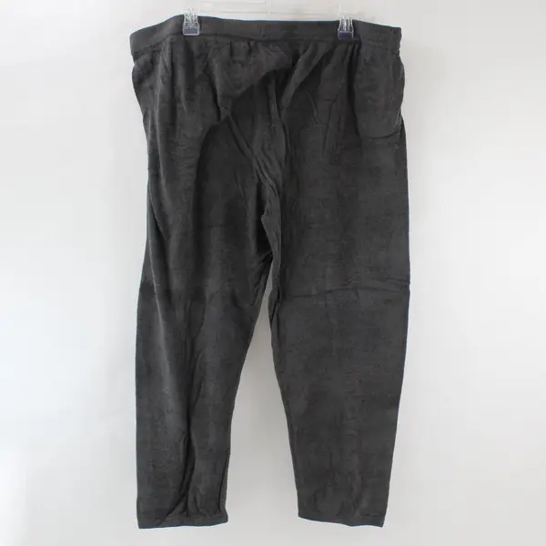 Barefoot Dreams Cozychic Ultra Lite Rolled Edge Ankle Pant Petite 1X Dark Gray
